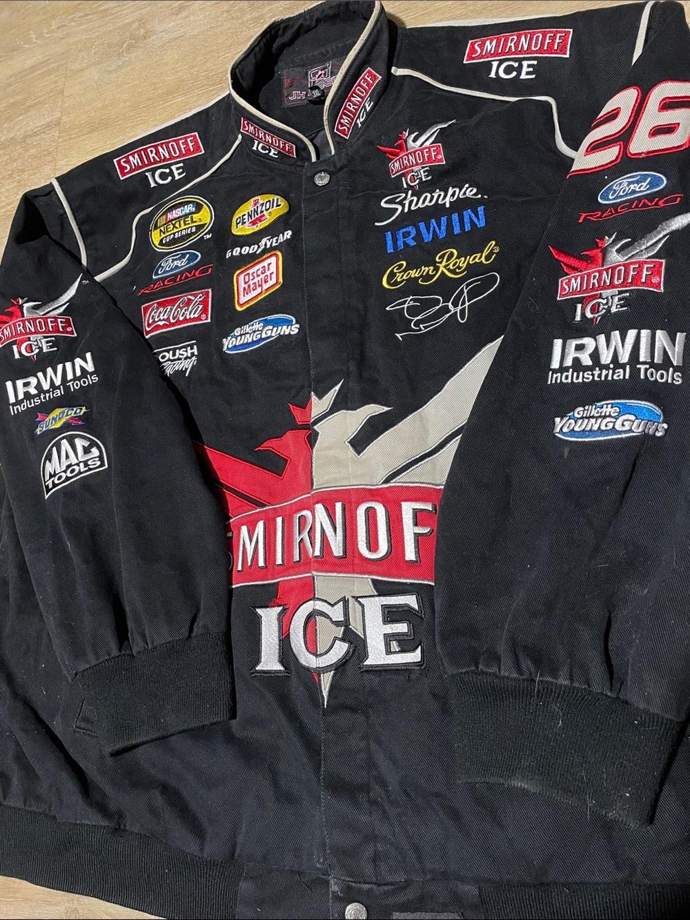 Smirnoff ice Racing-Style Bomber Jacket - Men - Picture 3 of 7